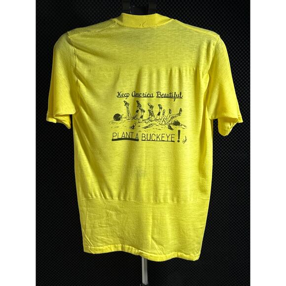 Vintage Single Stitch, College Bowling Rivalry T-Shirt, Michigan and Ohio Size M - Picture 1 of 6